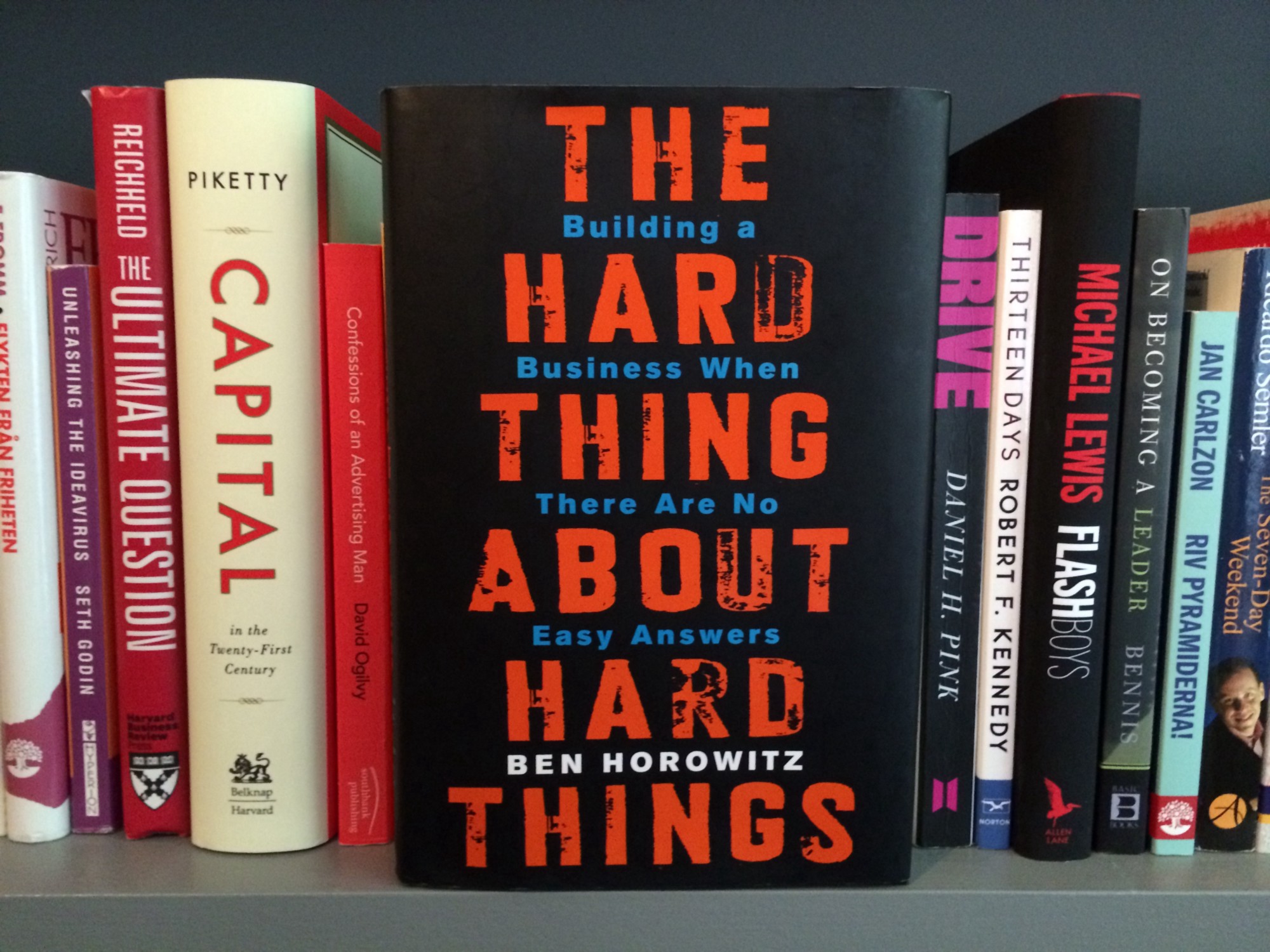 Hard Thing about hard things - Emprender y liderar una startup