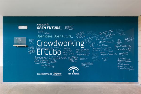 entrada el cubo Andalucía Open Future