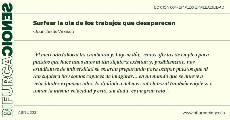 Bifurcaciones juan jesús velasco empleabilidad artículo