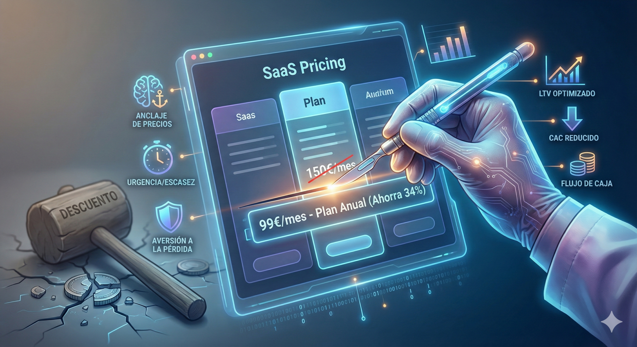 Psicologia de los descuentos en SaaS